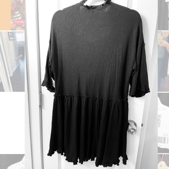 XS waffle knit black Altar’d State cardigan NWT - Picture 2 of 6